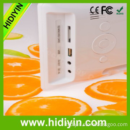 hot selling wifi 7inch lcd screen wood digital photo frame